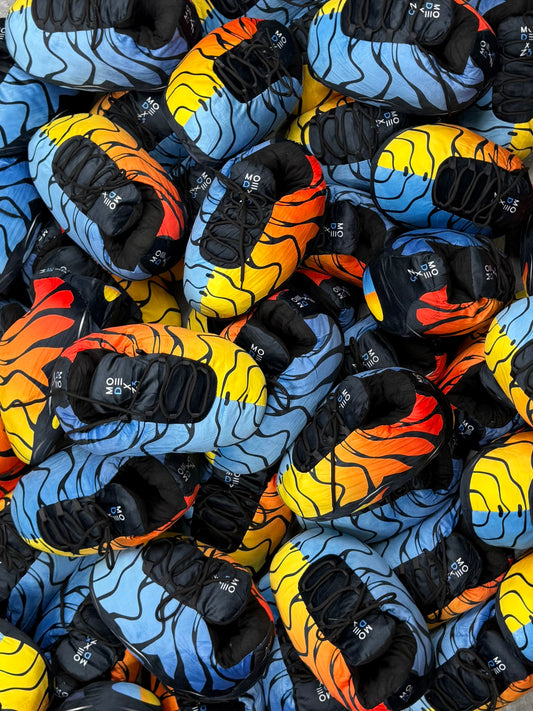 Mode X Z3 Slippers Blue / Orange