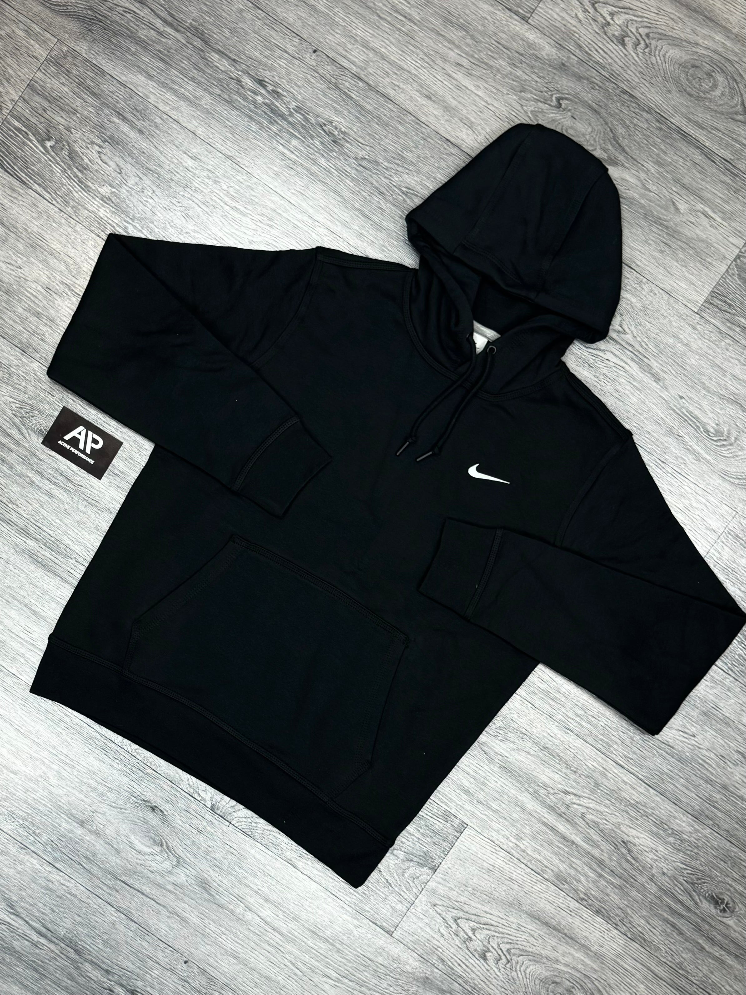 Nike Swoosh Logo Fleece Hoodie â Active Performance