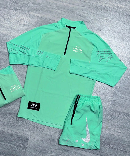 Nike Running Division Mint 1/4 Zip