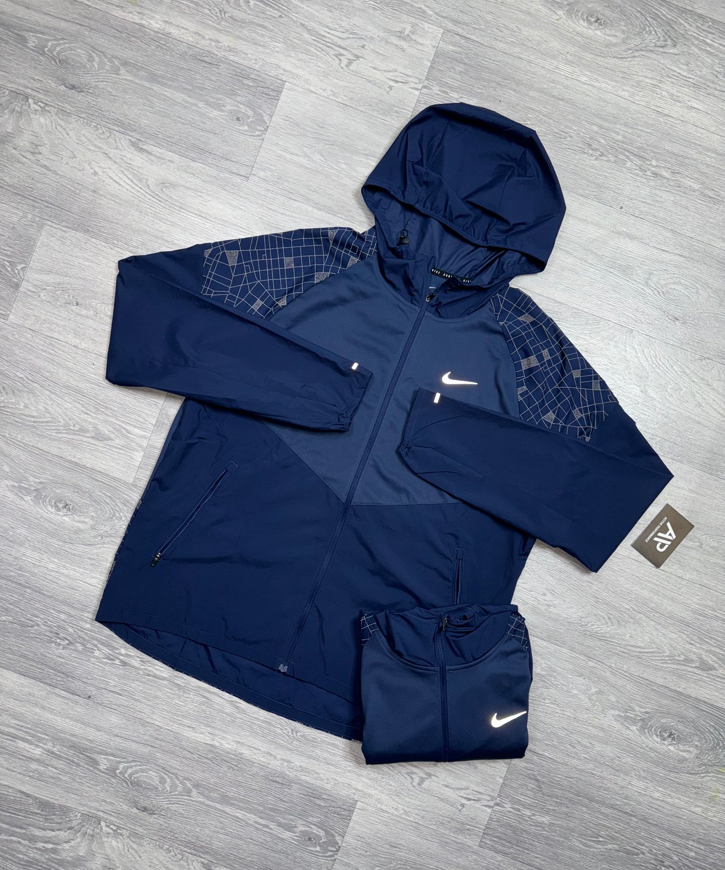 Nike Navy Repel Miler Windrunner