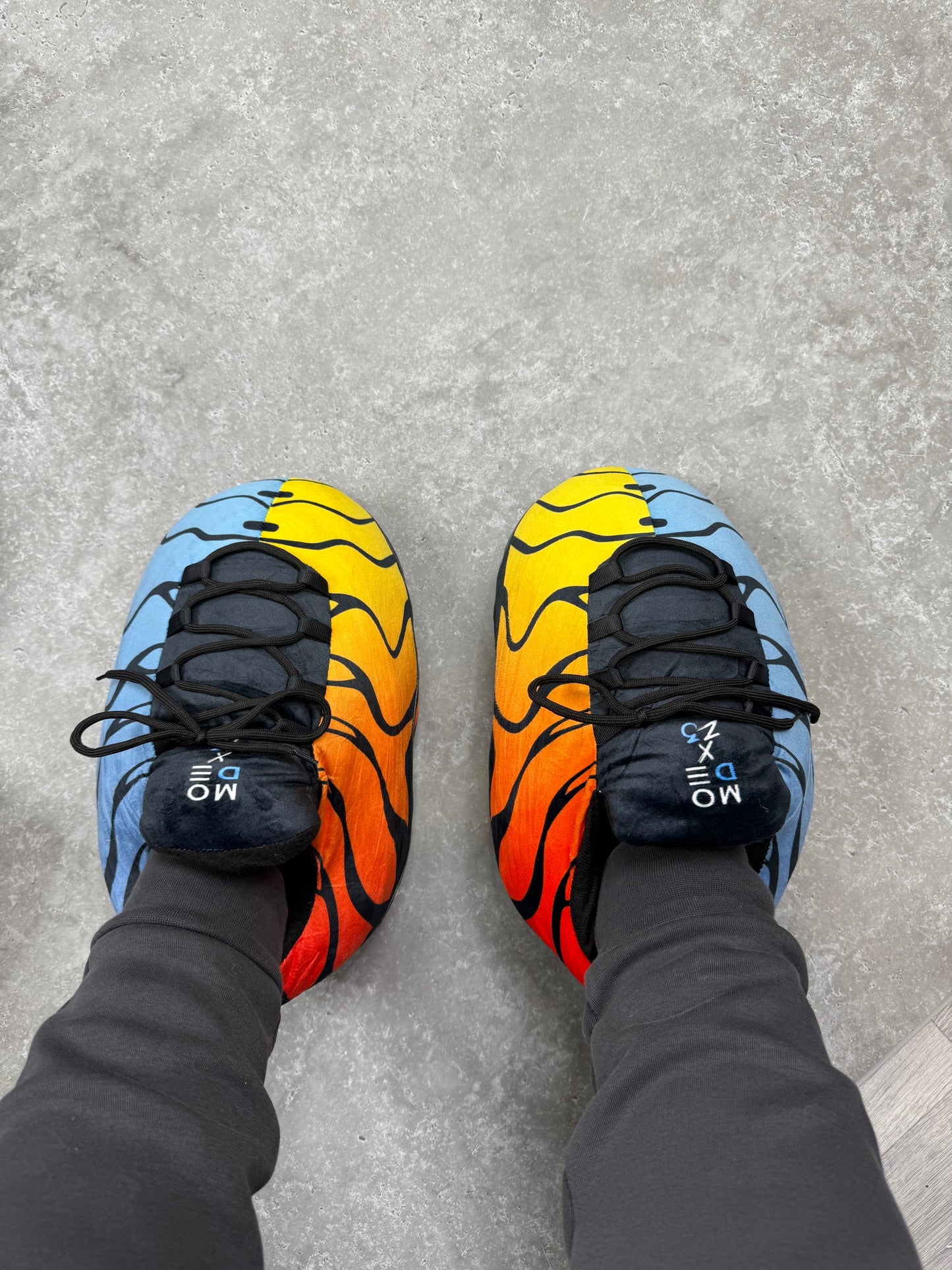Mode X Z3 Slippers Blue / Orange