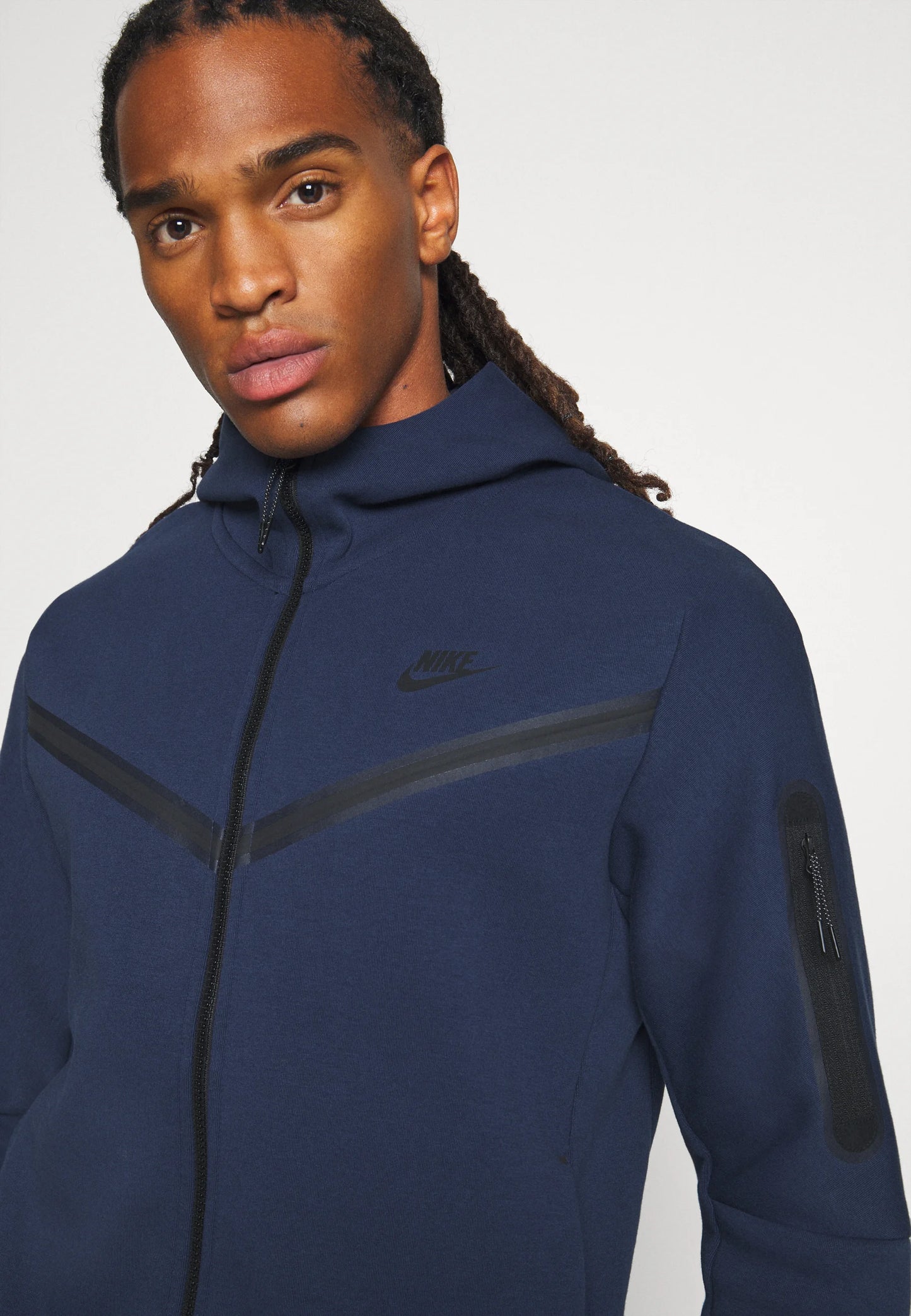 Nike Tech Fleece Hoodie Jacket Navy