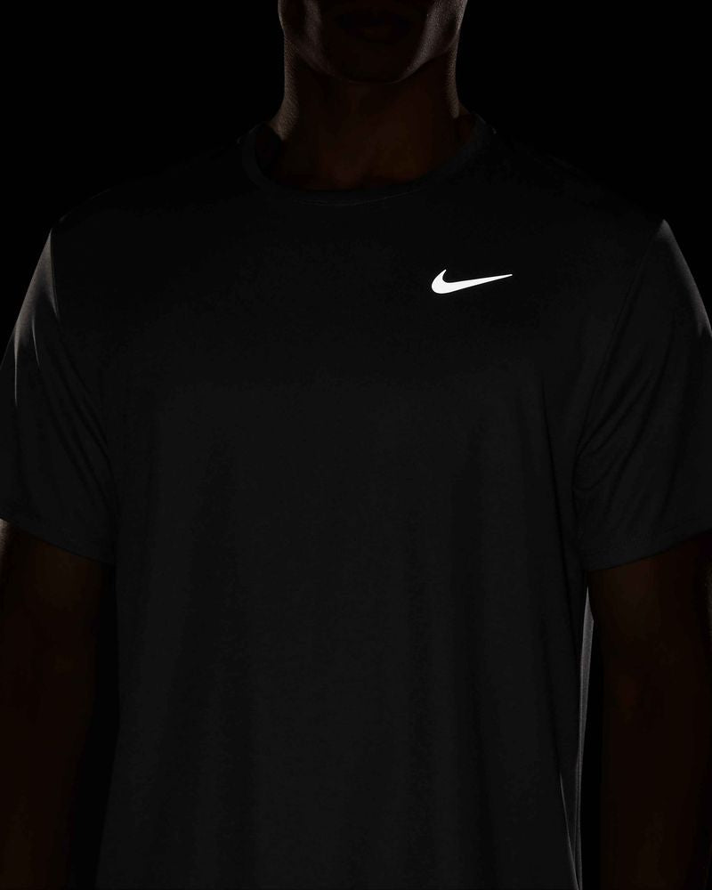Nike DriFit Miler Running Mens - Grey T-Shirt