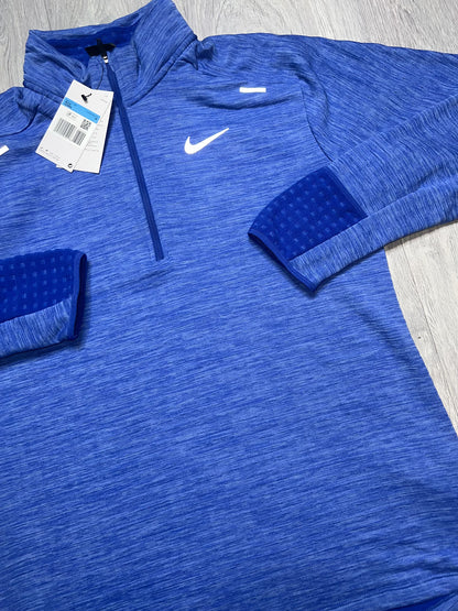Nike Running Element Half Zip Blue