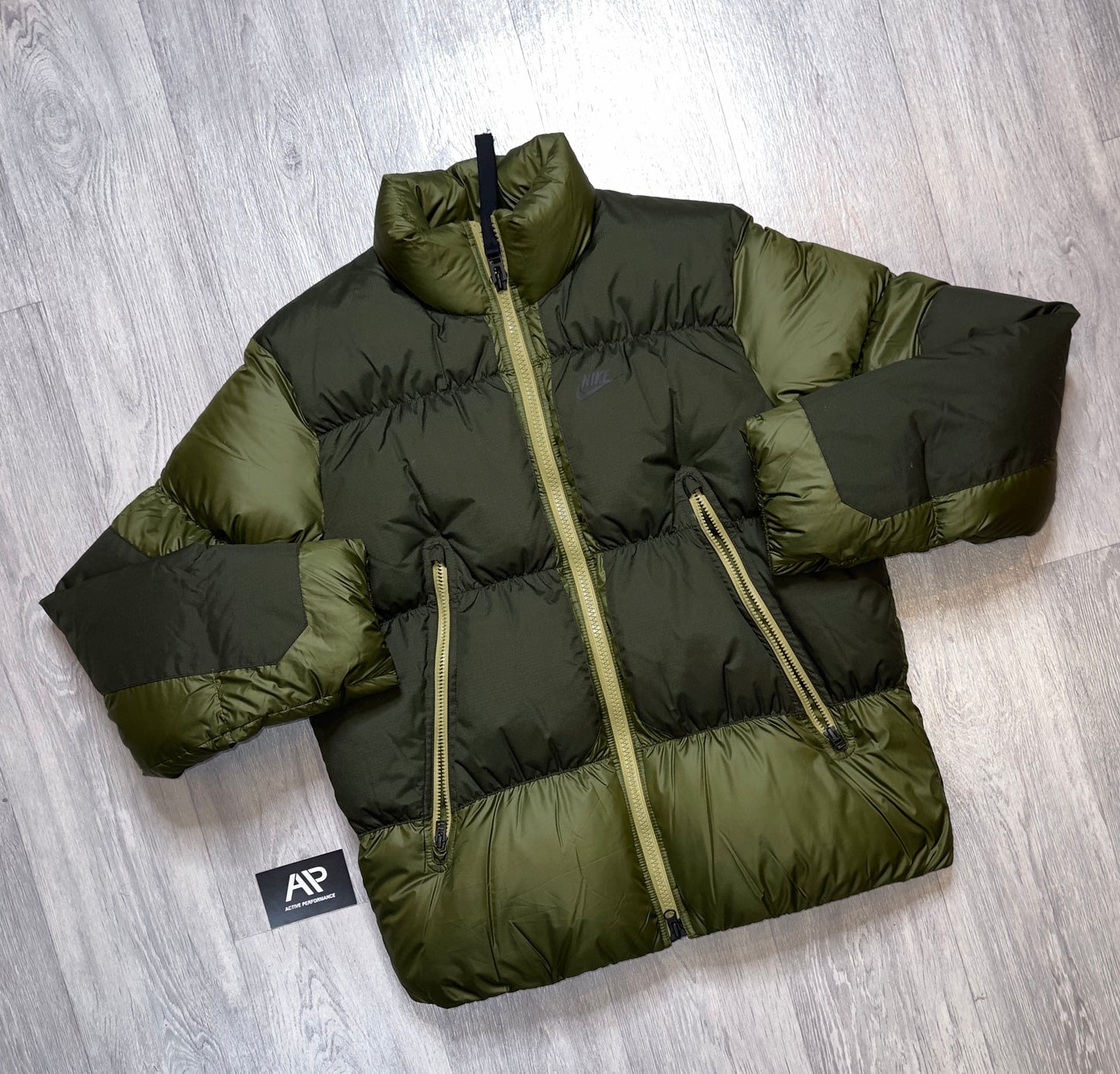 Nike Sportswear TF Rpl City Puff Jkt Green Down Jacket