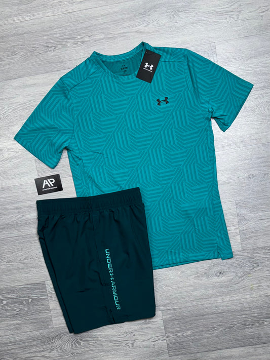 Under Armour Geotessa - Teal Set