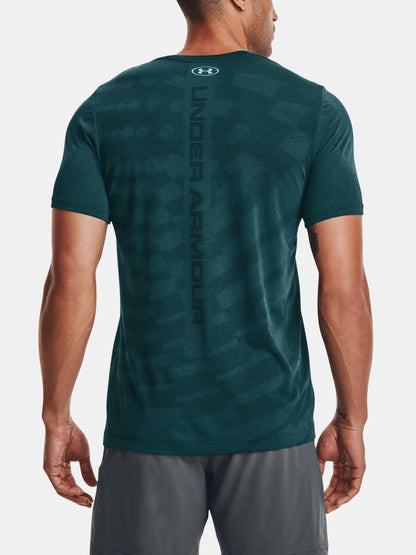 Under Armour UA Seamless Radial SS Green T-Shirt