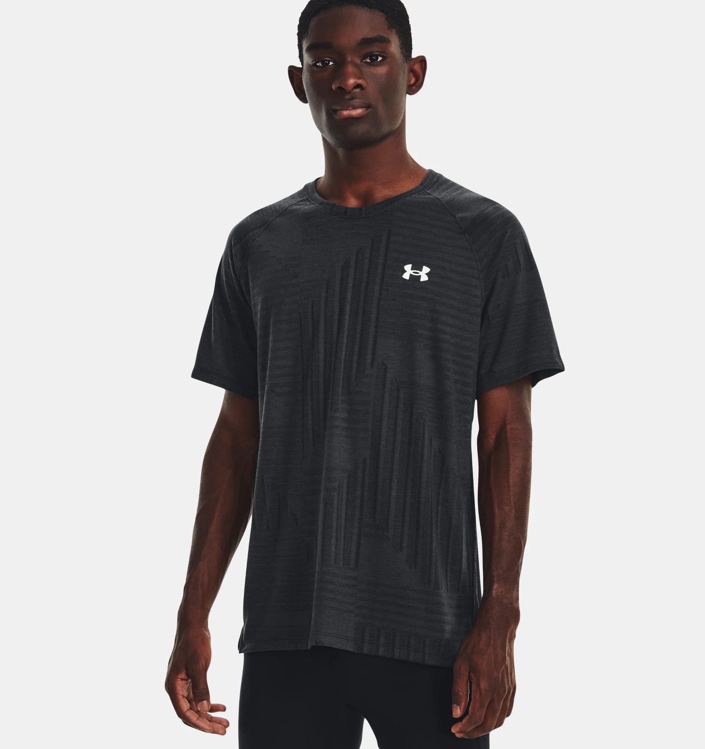 Under Armour Streaker Deco Diamond Black T-Shirt