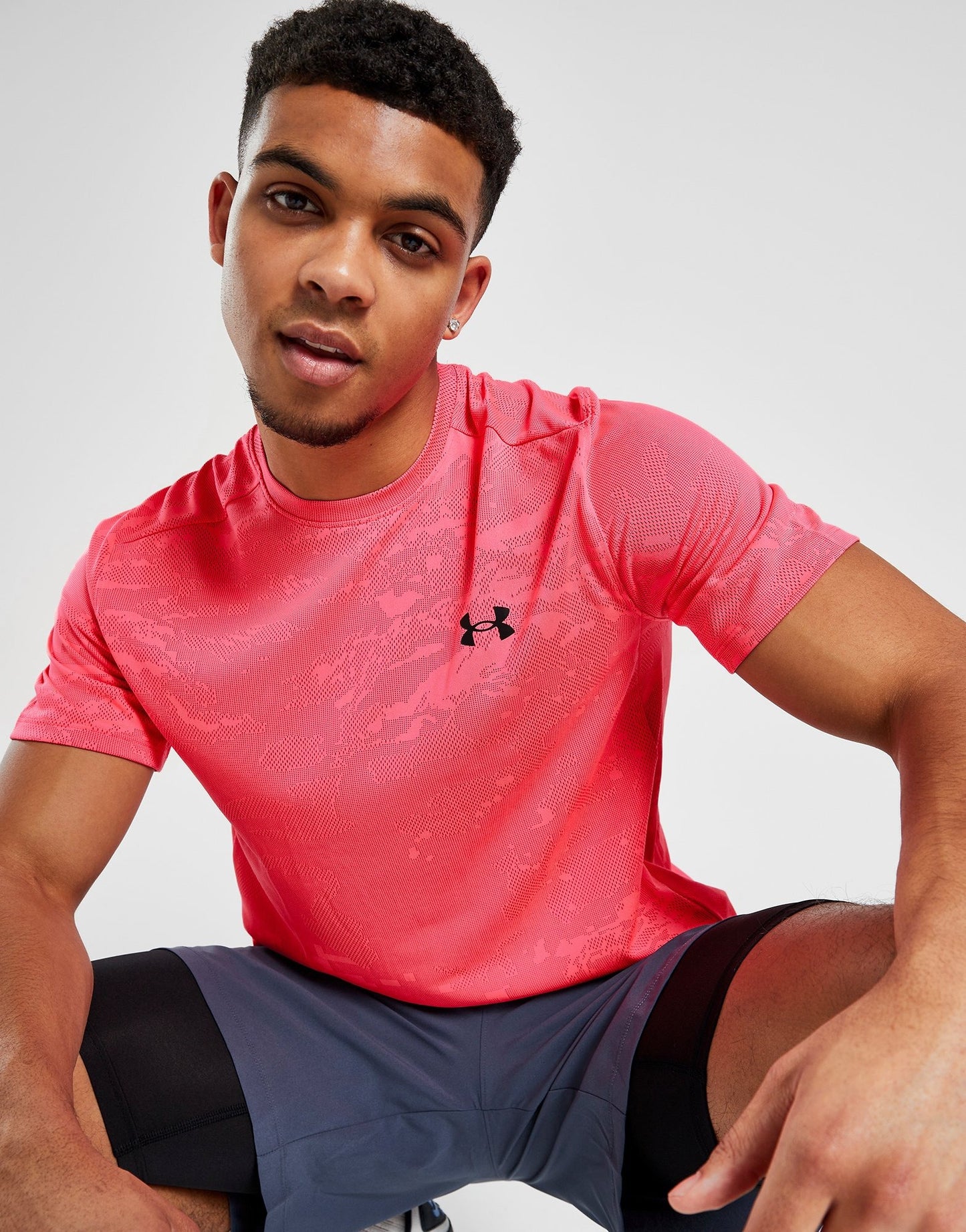 Under Armour Jacquard Pink T-Shirt