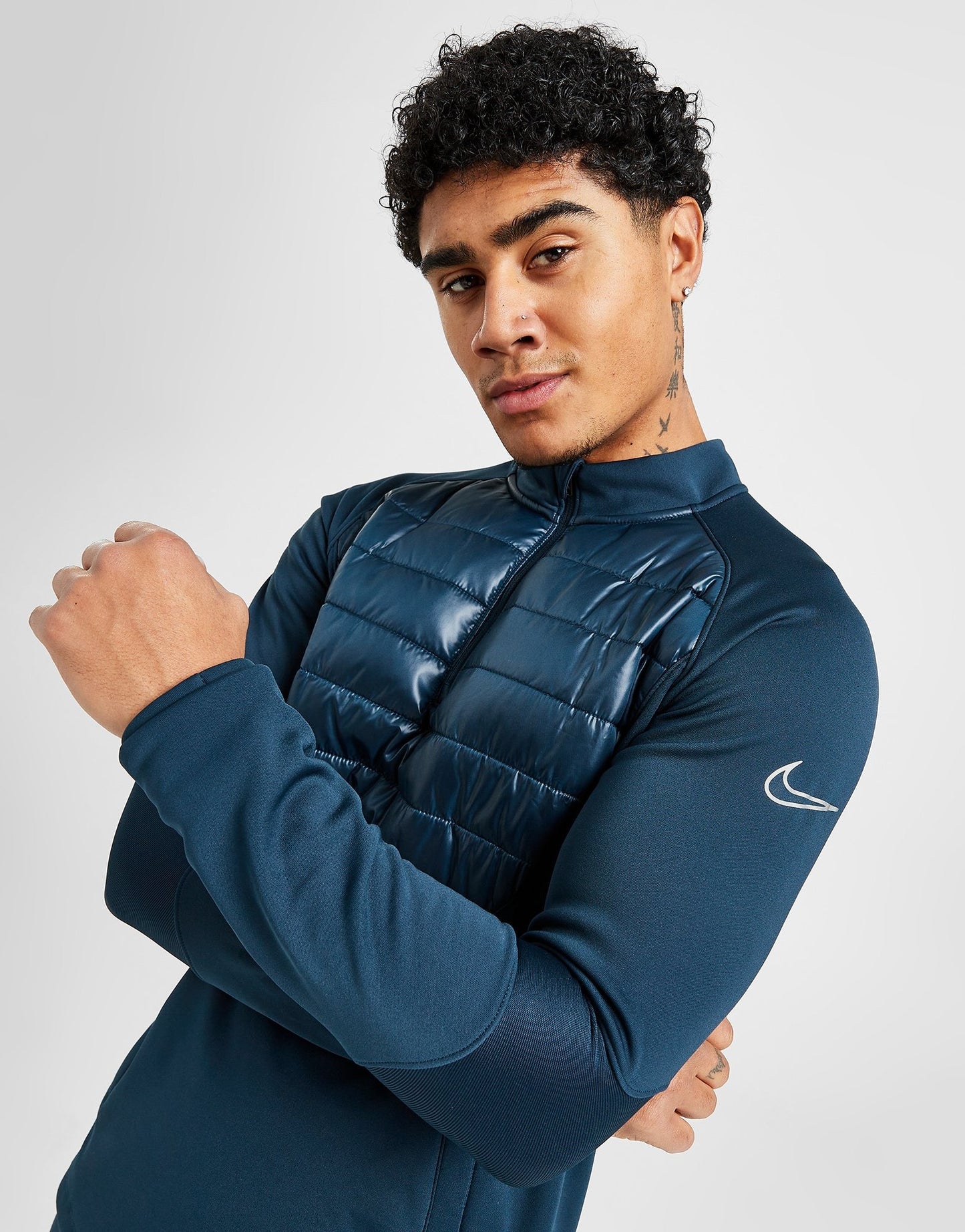 Nike Therma Winter Warrior 1/4 Zip - Navy