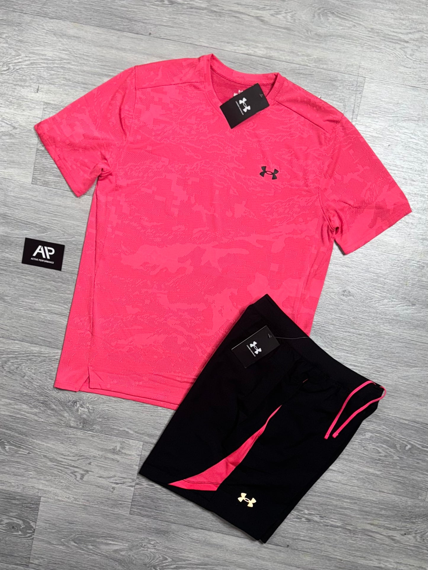 Under Armour Jacquard Pink Set