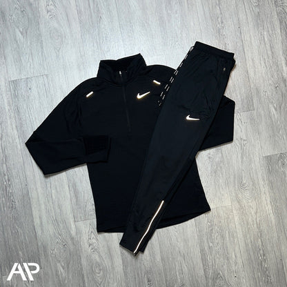 NIKE THERMA ELEMENT HALF ZIP & TROUSERS SET