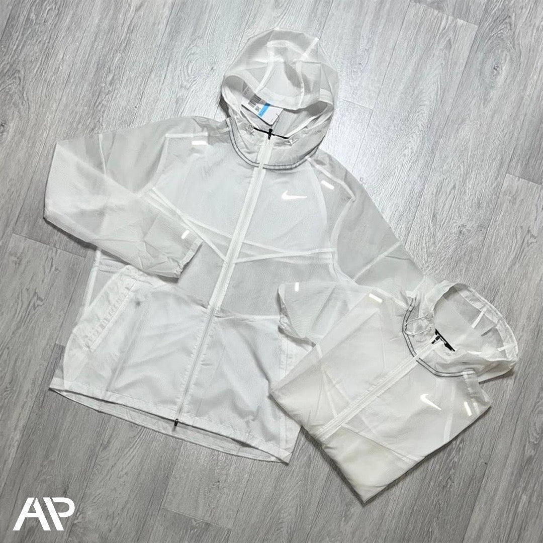 Nike windrunner store platinum white